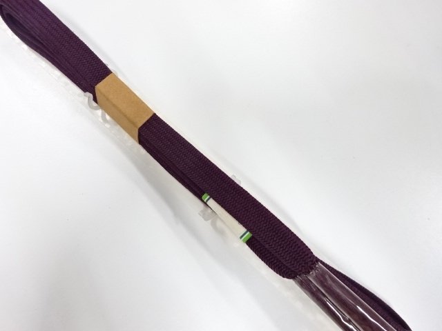JAPANESE KIMONO / UNUSED HAND-TIED OBIJIME